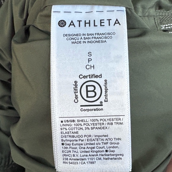 Like New Athleta Jetset Bomber Jacket Moss Size Small Fall 2024 Retail $159.00 - Picture 11 of 16